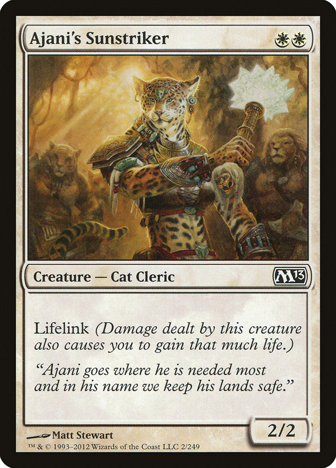 Ajani's Sunstriker [Magic 2013] | Gate City Games LLC