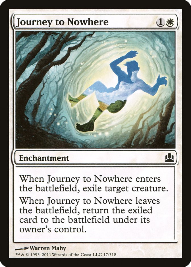 Journey to Nowhere [Commander 2011] | Gate City Games LLC