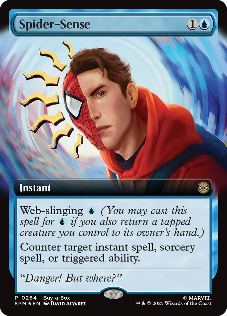 Spider-Sense (Extended Art) [Marvel's Spider-Man Promos] | Gate City Games LLC