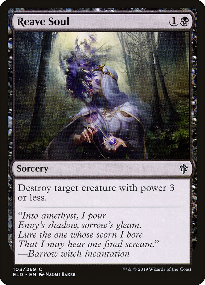 Reave Soul [Throne of Eldraine] | Gate City Games LLC