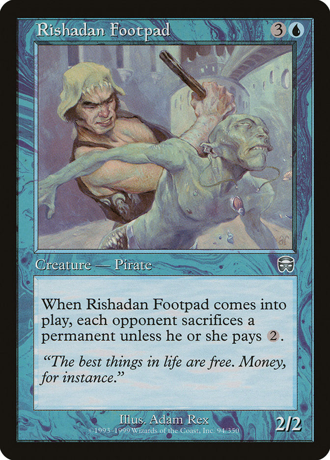 Rishadan Footpad [Mercadian Masques] | Gate City Games LLC