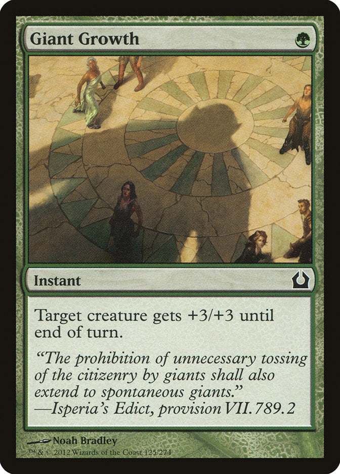 Giant Growth [Return to Ravnica] | Gate City Games LLC