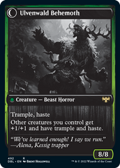 Ulvenwald Oddity // Ulvenwald Behemoth [Innistrad: Double Feature] | Gate City Games LLC