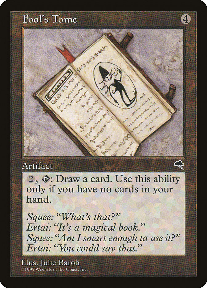Fool's Tome [Tempest] | Gate City Games LLC