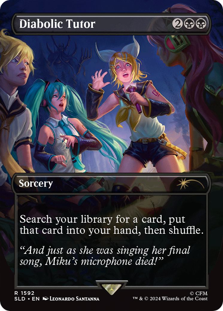 Diabolic Tutor (1592) [Secret Lair Drop Series] | Gate City Games LLC