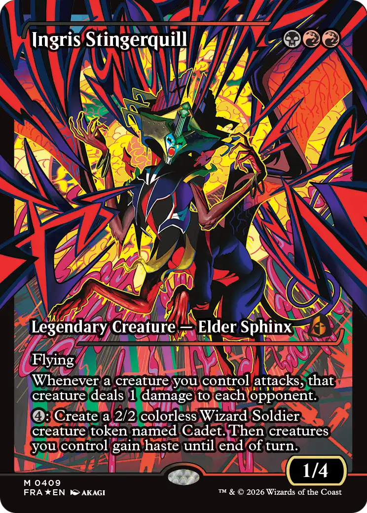 Ingris Stingerquill (Showcase) (0409) [Reality Fracture] | Gate City Games LLC