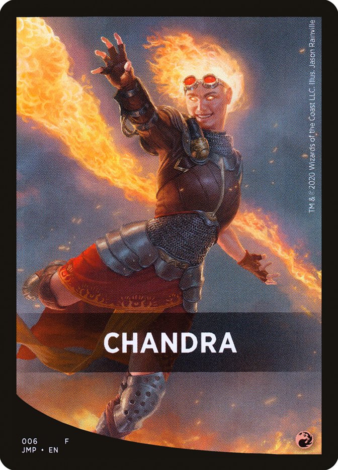 Chandra Theme Card [Jumpstart Front Cards] | Gate City Games LLC
