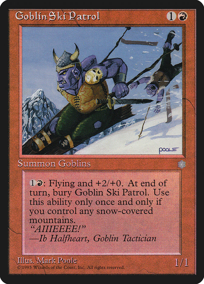 Goblin Ski Patrol [Ice Age] | Gate City Games LLC