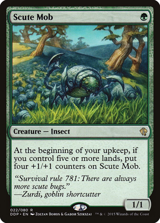 Scute Mob [Duel Decks: Zendikar vs. Eldrazi] | Gate City Games LLC