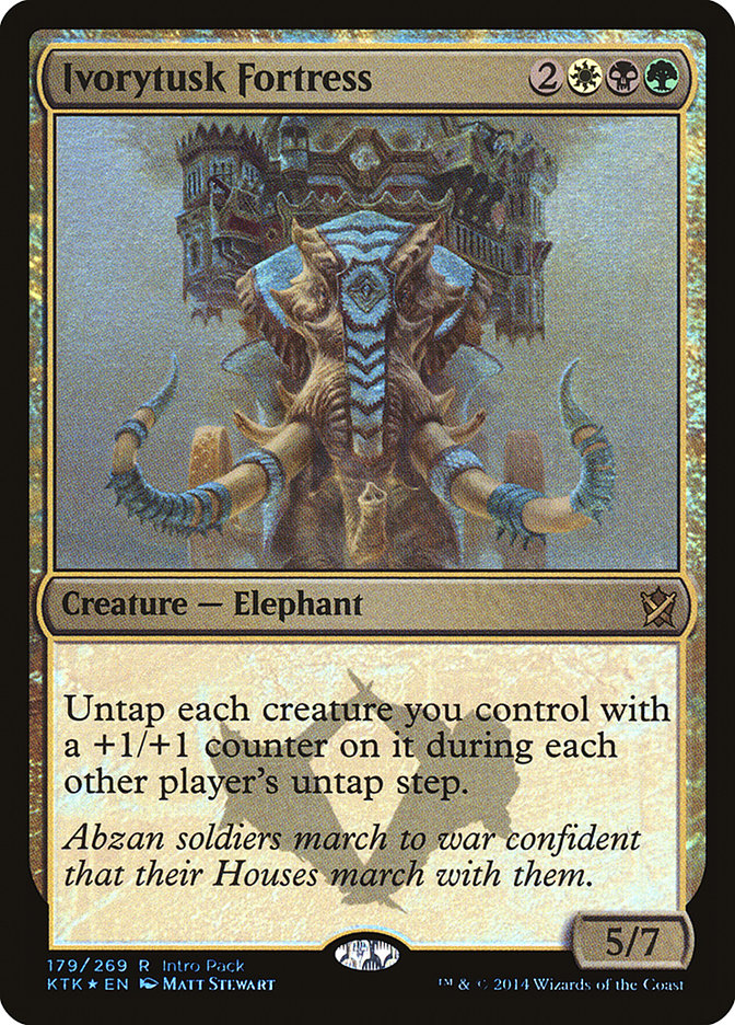 Ivorytusk Fortress (Intro Pack) [Khans of Tarkir Promos] | Gate City Games LLC