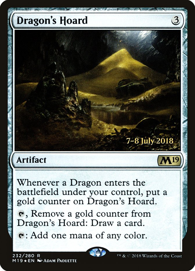 Dragon's Hoard [Core Set 2019 Prerelease Promos] | Gate City Games LLC