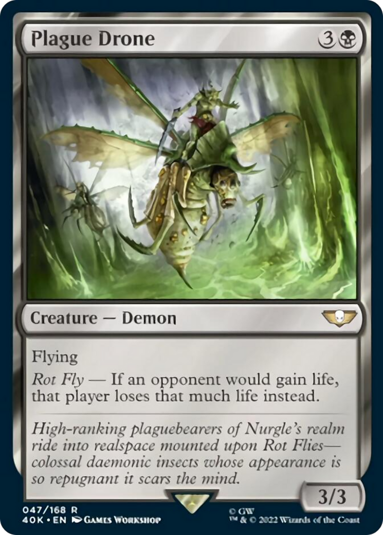 Plague Drone (Surge Foil) [Warhammer 40,000] | Gate City Games LLC