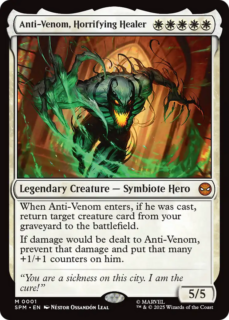 Anti-Venom, Horrifying Healer [Marvel's Spider-Man] | Gate City Games LLC