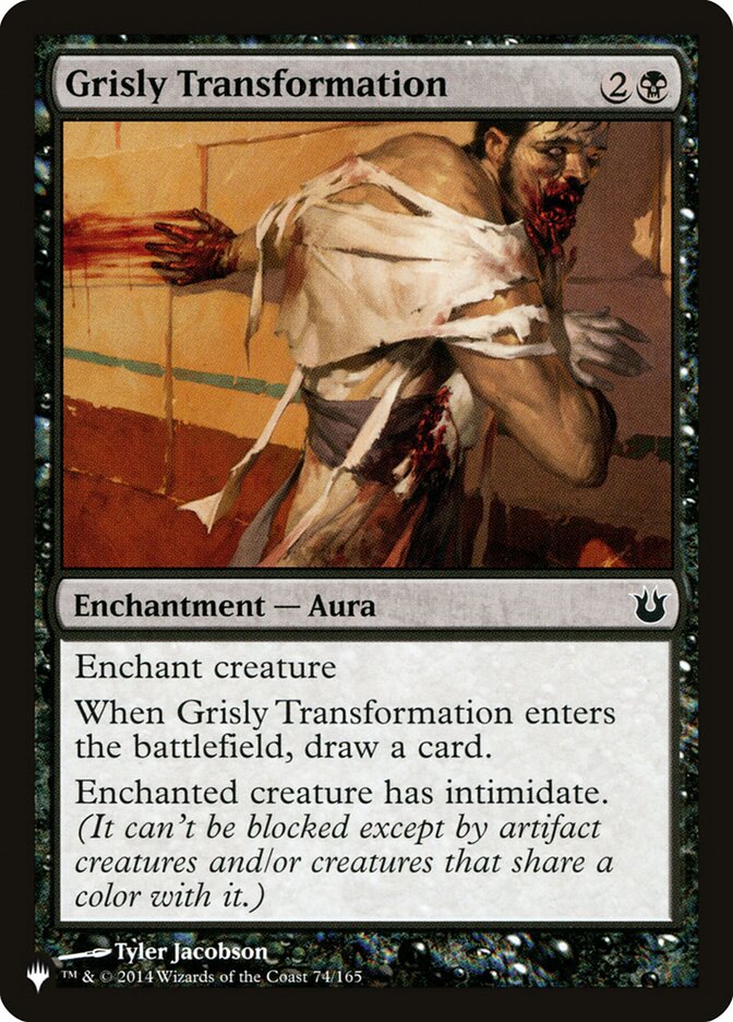 Grisly Transformation [The List] | Gate City Games LLC