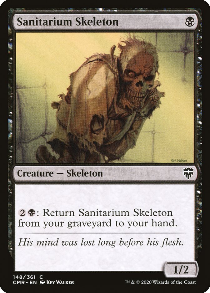 Sanitarium Skeleton [Commander Legends] | Gate City Games LLC