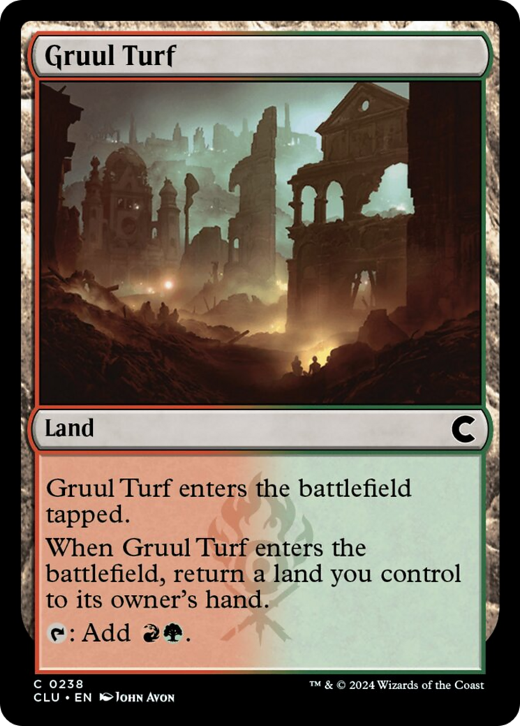 Gruul Turf [Ravnica: Clue Edition] | Gate City Games LLC