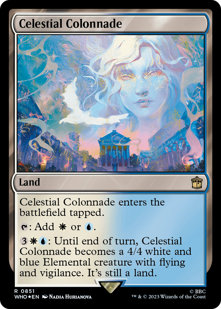 Celestial Colonnade (Surge Foil) [Doctor Who] | Gate City Games LLC