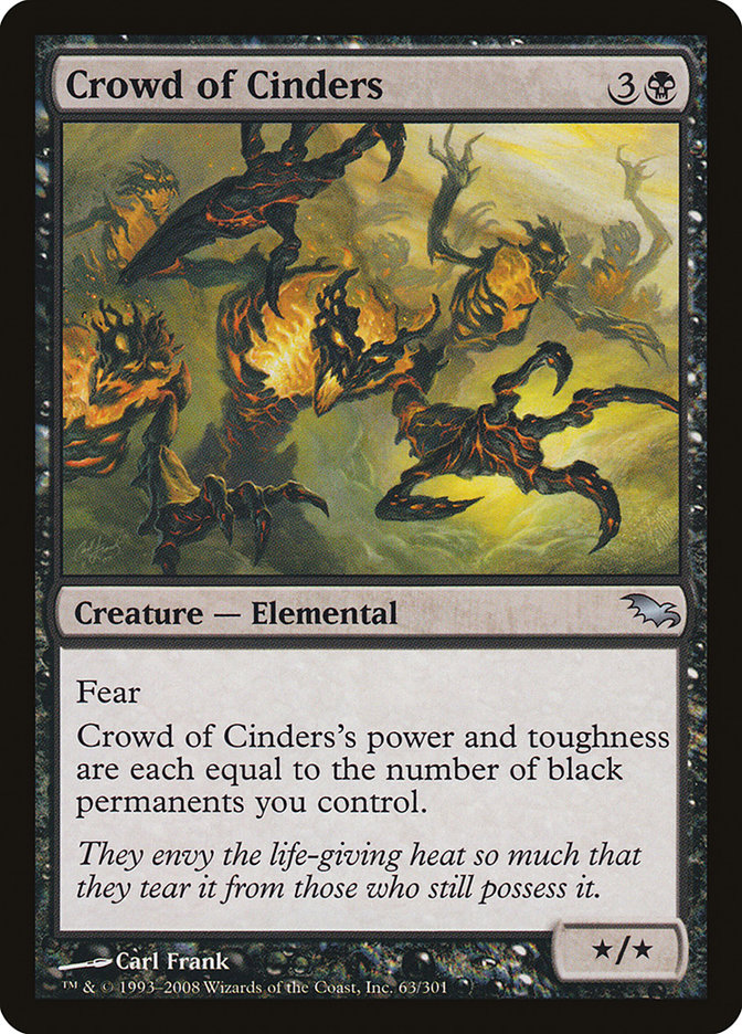 Crowd of Cinders [Shadowmoor] | Gate City Games LLC