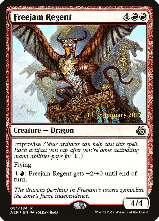 Freejam Regent [Aether Revolt Prerelease Promos] | Gate City Games LLC