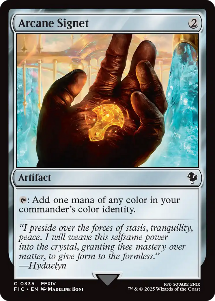 Arcane Signet (0335) [FINAL FANTASY Commander] | Gate City Games LLC