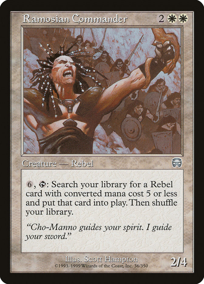 Ramosian Commander [Mercadian Masques] | Gate City Games LLC