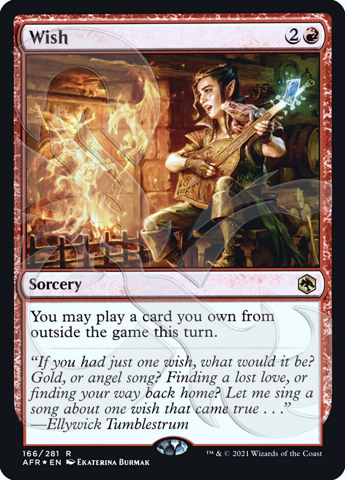Wish (Ampersand Promo) [Dungeons & Dragons: Adventures in the Forgotten Realms Promos] | Gate City Games LLC