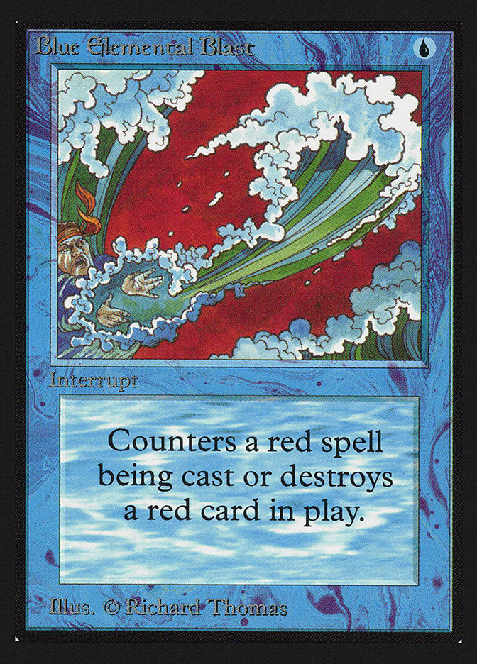 Blue Elemental Blast [Collectors' Edition] | Gate City Games LLC