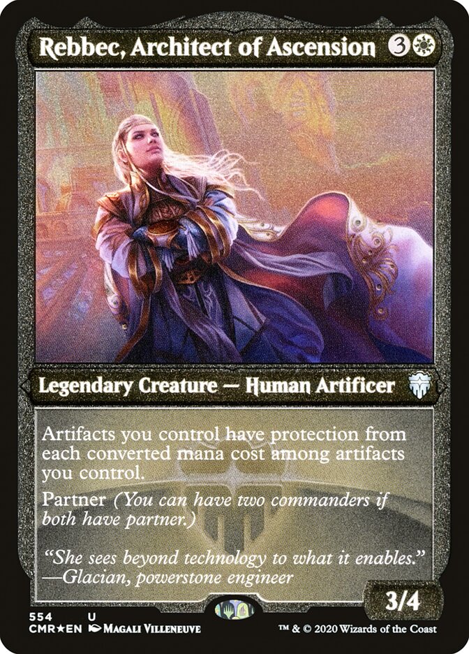 Rebbec, Architect of Ascension (Etched) [Commander Legends] | Gate City Games LLC