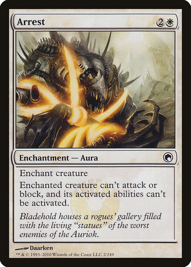 Arrest [Scars of Mirrodin] | Gate City Games LLC