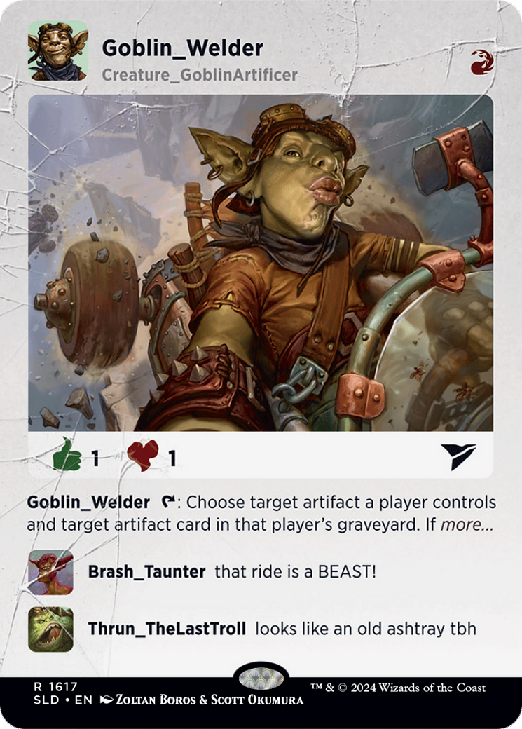 Goblin Welder [Secret Lair Drop Series] | Gate City Games LLC