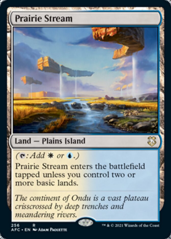 Prairie Stream [Dungeons & Dragons: Adventures in the Forgotten Realms Commander] | Gate City Games LLC
