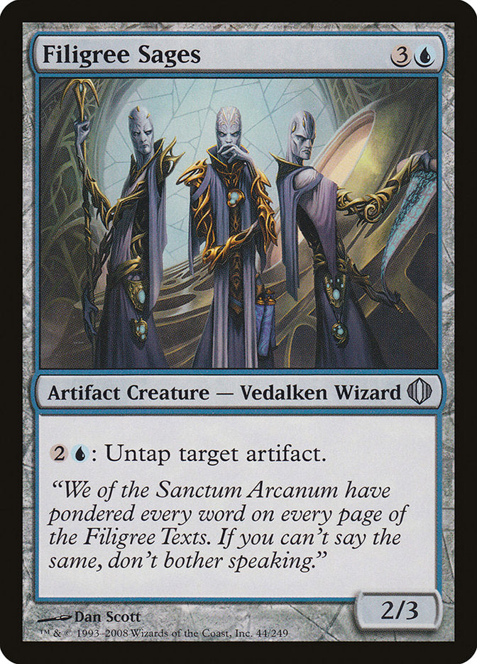 Filigree Sages [Shards of Alara] | Gate City Games LLC