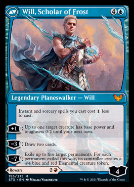 Rowan, Scholar of Sparks // Will, Scholar of Frost [Strixhaven: School of Mages] | Gate City Games LLC