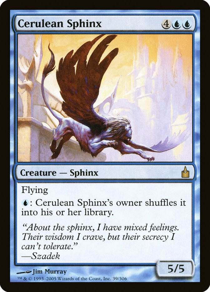 Cerulean Sphinx [Ravnica: City of Guilds] | Gate City Games LLC