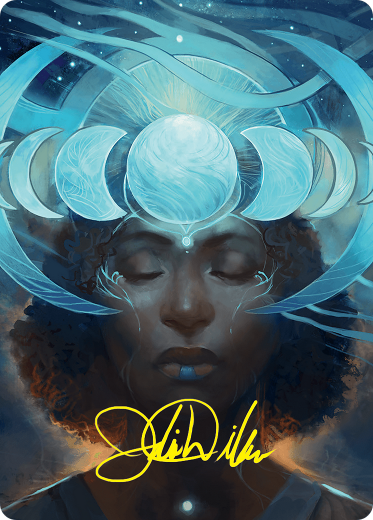 Lunar Insight Art Card (31/54) (Gold-Stamped Signature) [Foundations Art Series] | Gate City Games LLC