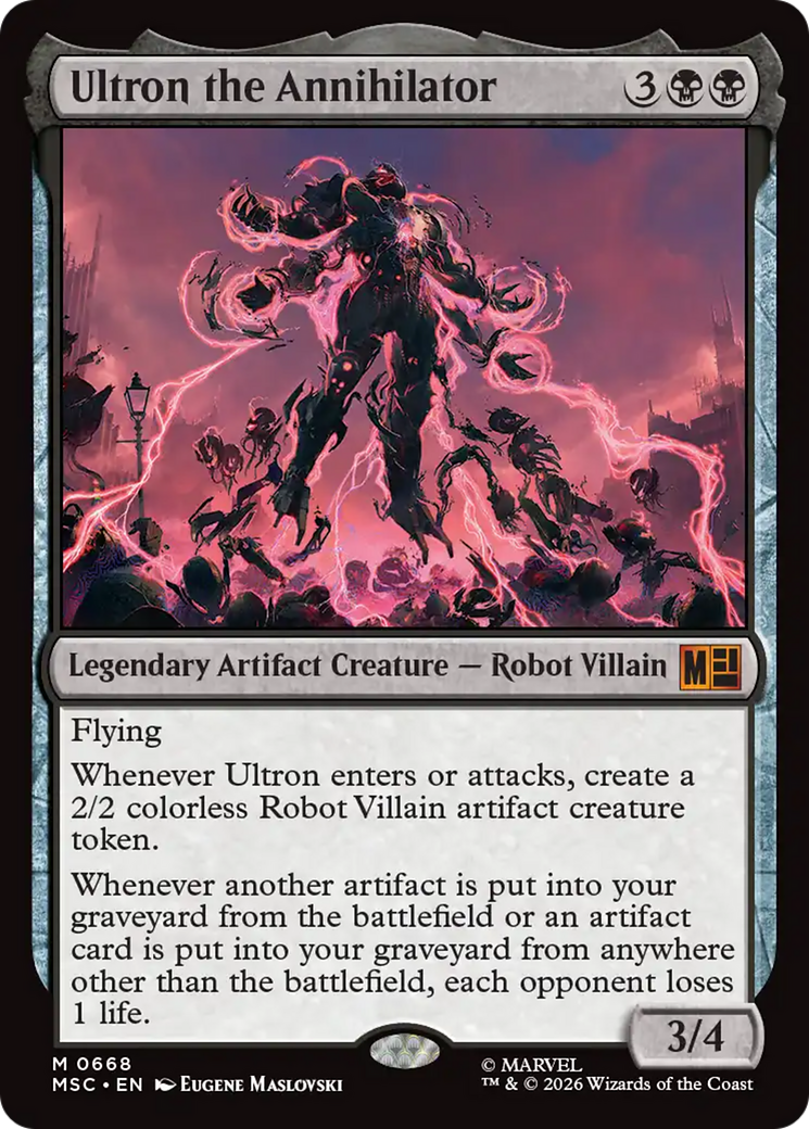 Ultron the Annihilator [Marvel Super Heroes Commander] | Gate City Games LLC