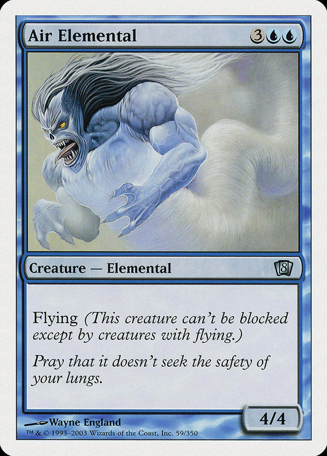 Air Elemental [Eighth Edition] | Gate City Games LLC