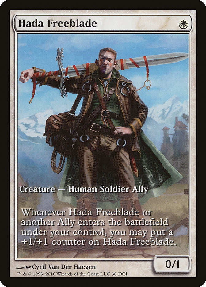 Hada Freeblade (Extended Art) [Worldwake Promos] | Gate City Games LLC