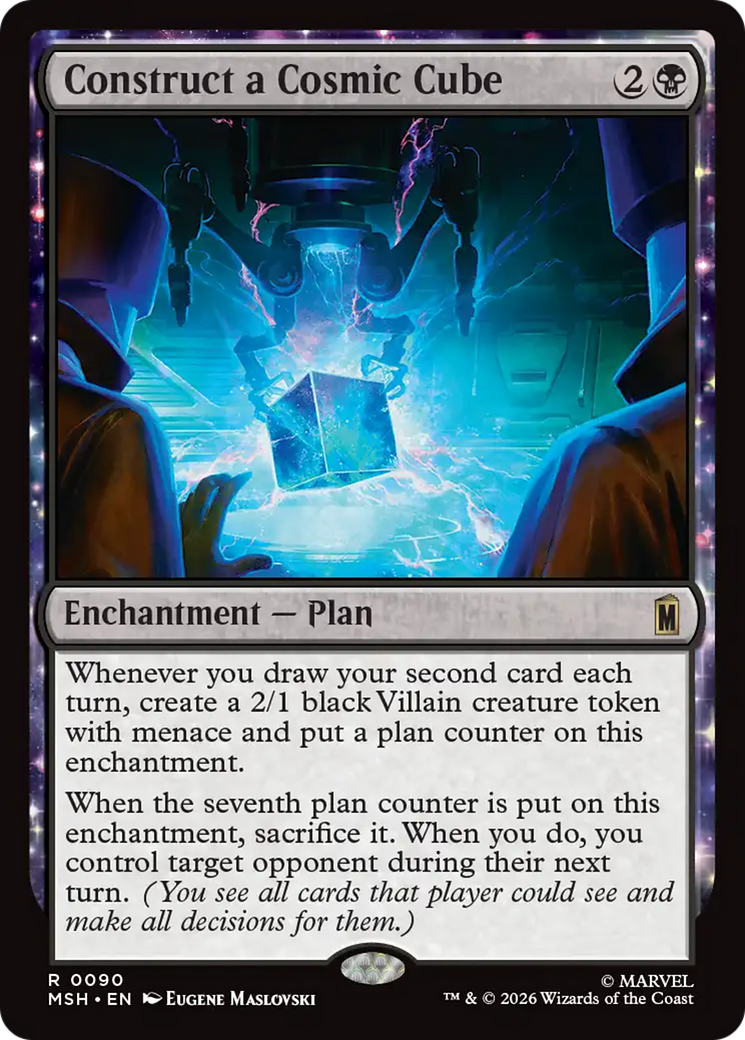 Construct a Cosmic Cube [Marvel Super Heroes] | Gate City Games LLC