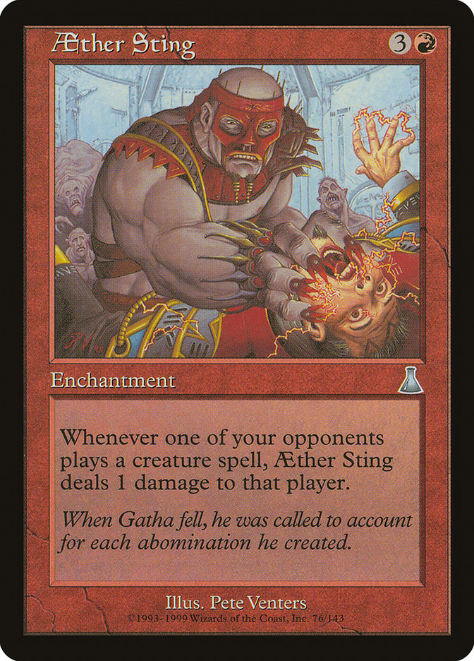 Aether Sting [Urza's Destiny] | Gate City Games LLC