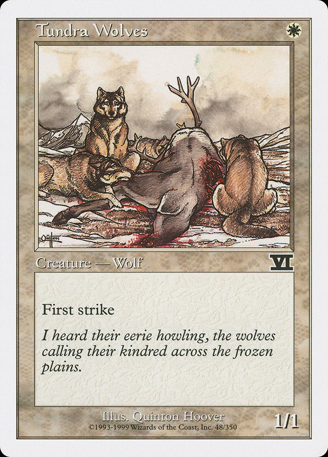 Tundra Wolves [Classic Sixth Edition] | Gate City Games LLC