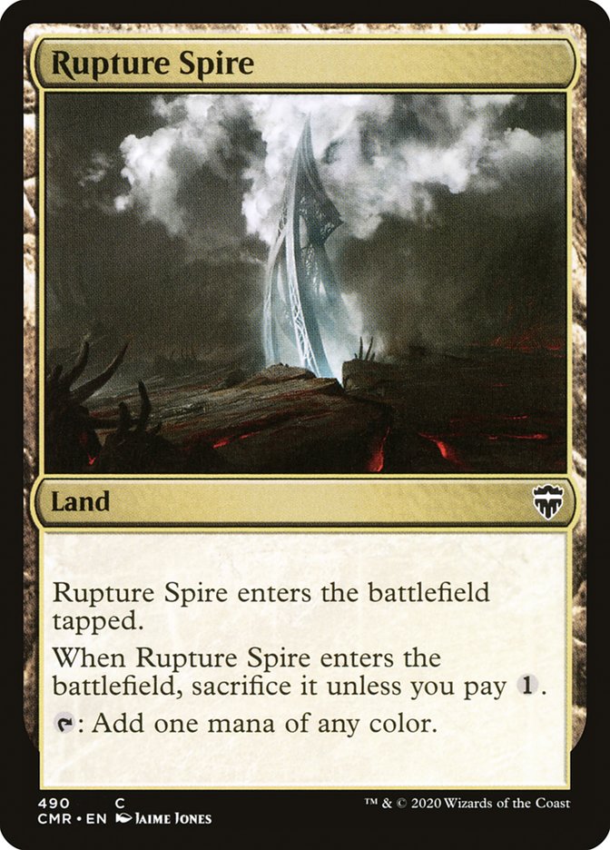 Rupture Spire (490) [Commander Legends] | Gate City Games LLC