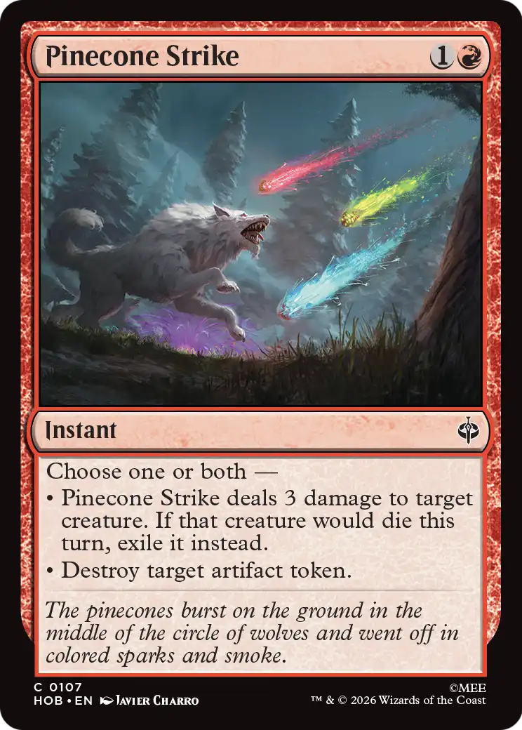 Pinecone Strike [The Hobbit] | Gate City Games LLC
