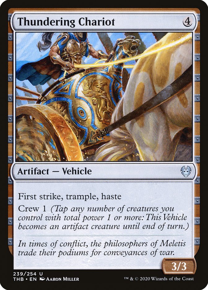 Thundering Chariot [Theros Beyond Death] | Gate City Games LLC