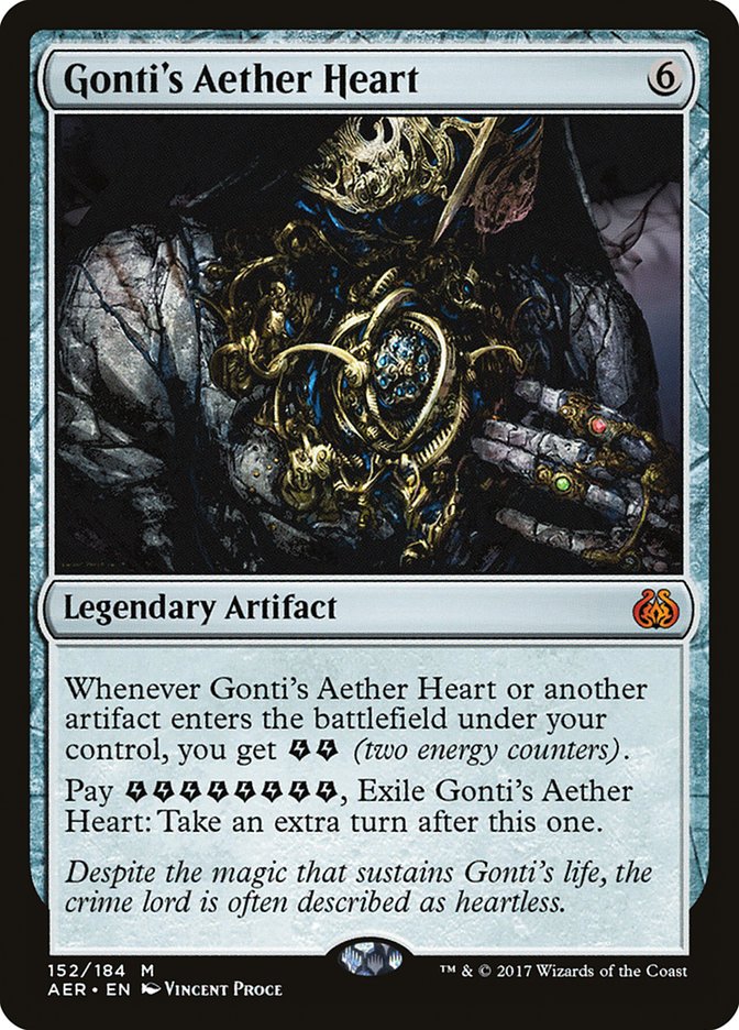 Gonti's Aether Heart [Aether Revolt] | Gate City Games LLC