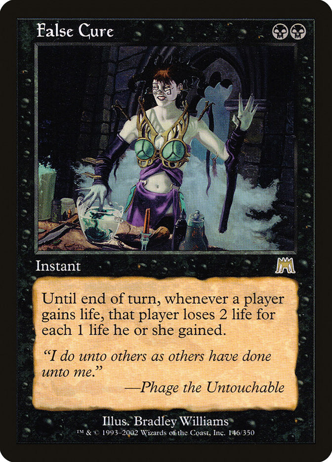 False Cure [Onslaught] | Gate City Games LLC