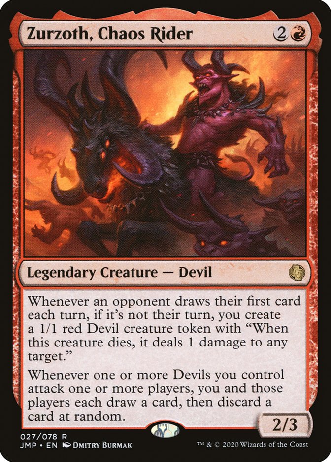 Zurzoth, Chaos Rider [Jumpstart] | Gate City Games LLC
