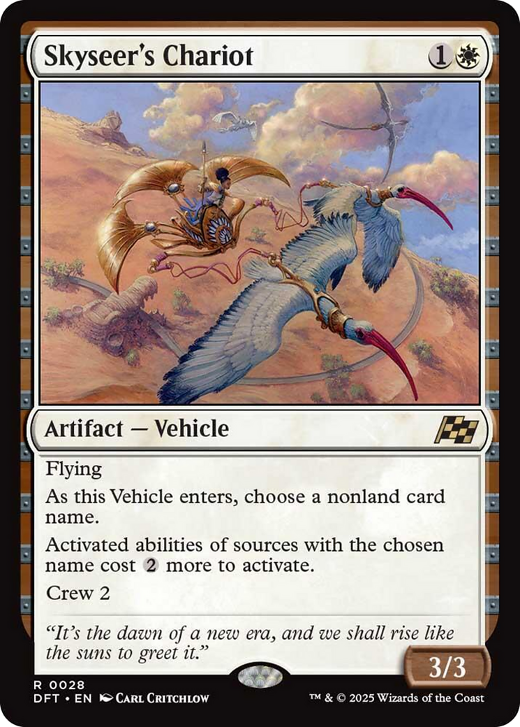 Skyseer's Chariot [Aetherdrift] | Gate City Games LLC