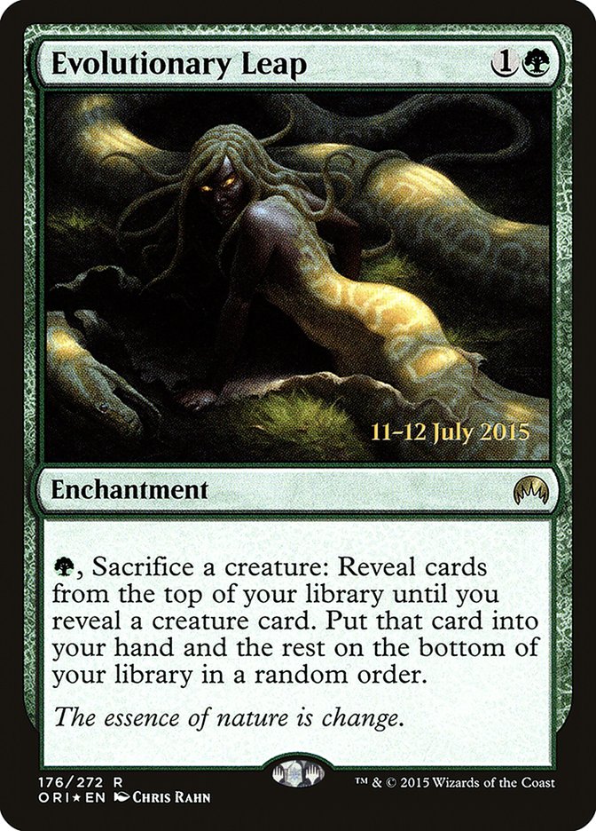 Evolutionary Leap [Magic Origins Prerelease Promos] | Gate City Games LLC