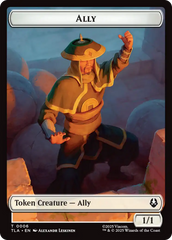Ally (0006) // Soldier (0002) Double-Sided Token [Avatar: The Last Airbender Tokens] | Gate City Games LLC